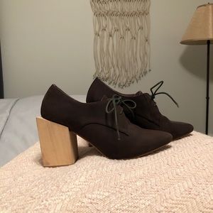 Jeffrey Campbell for Free People Heeled Loafers